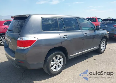 2012 Toyota Highlander из США, поврежденный, VIN 5TDZA3EH6CS030979